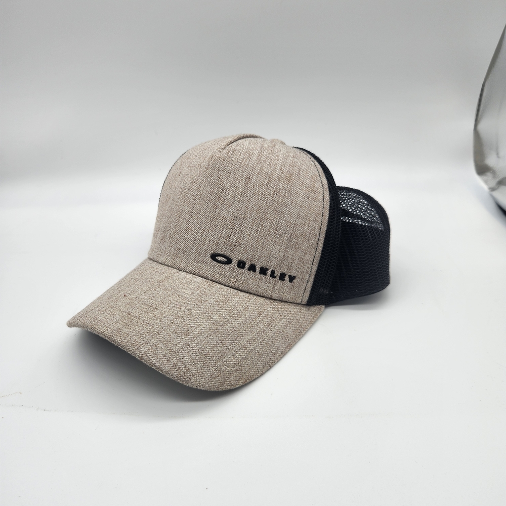 Oakley Tan and Black Trucker Hat